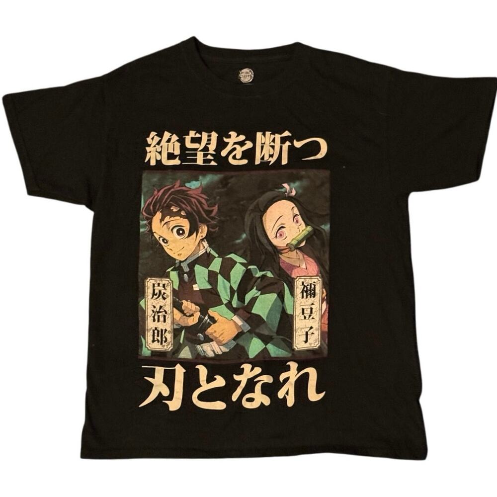 Demon Slayer Anime TV Promo Shirt Adult XS